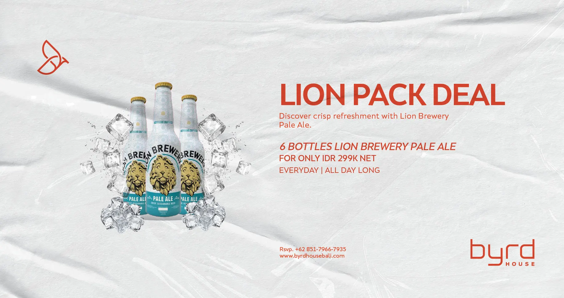 Lion Pack Deal - Special Offers Byrd House