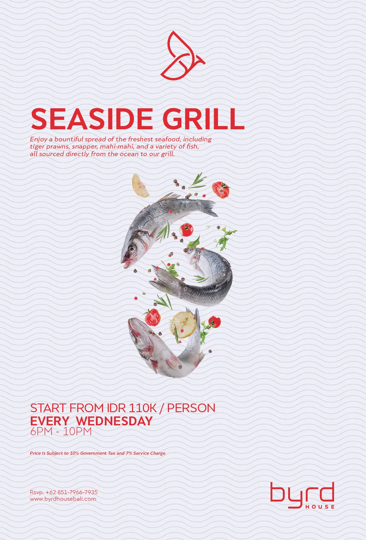 Seaside Grill - Special Offers Byrd House