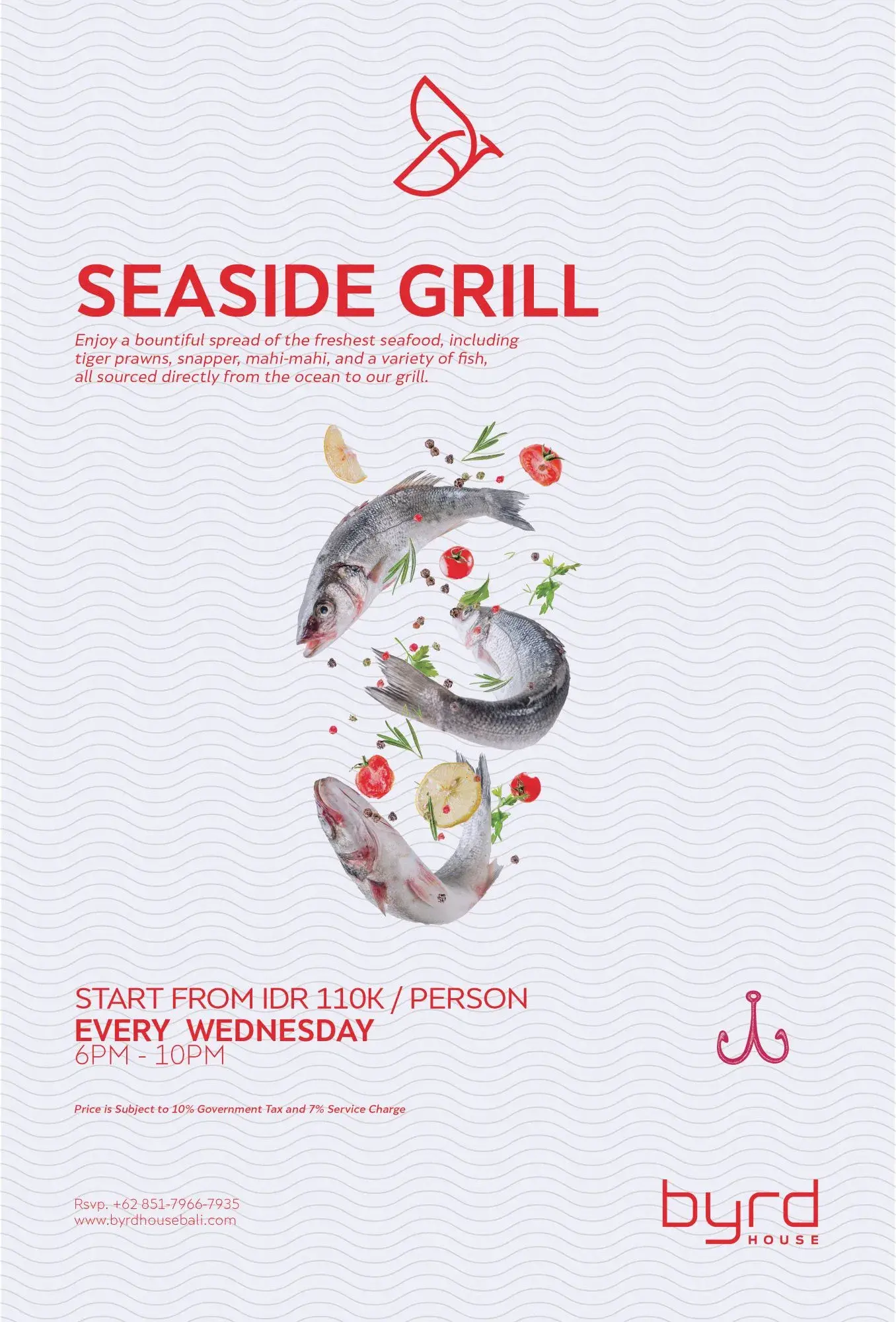 Seaside Grill - Special Offers Byrd House