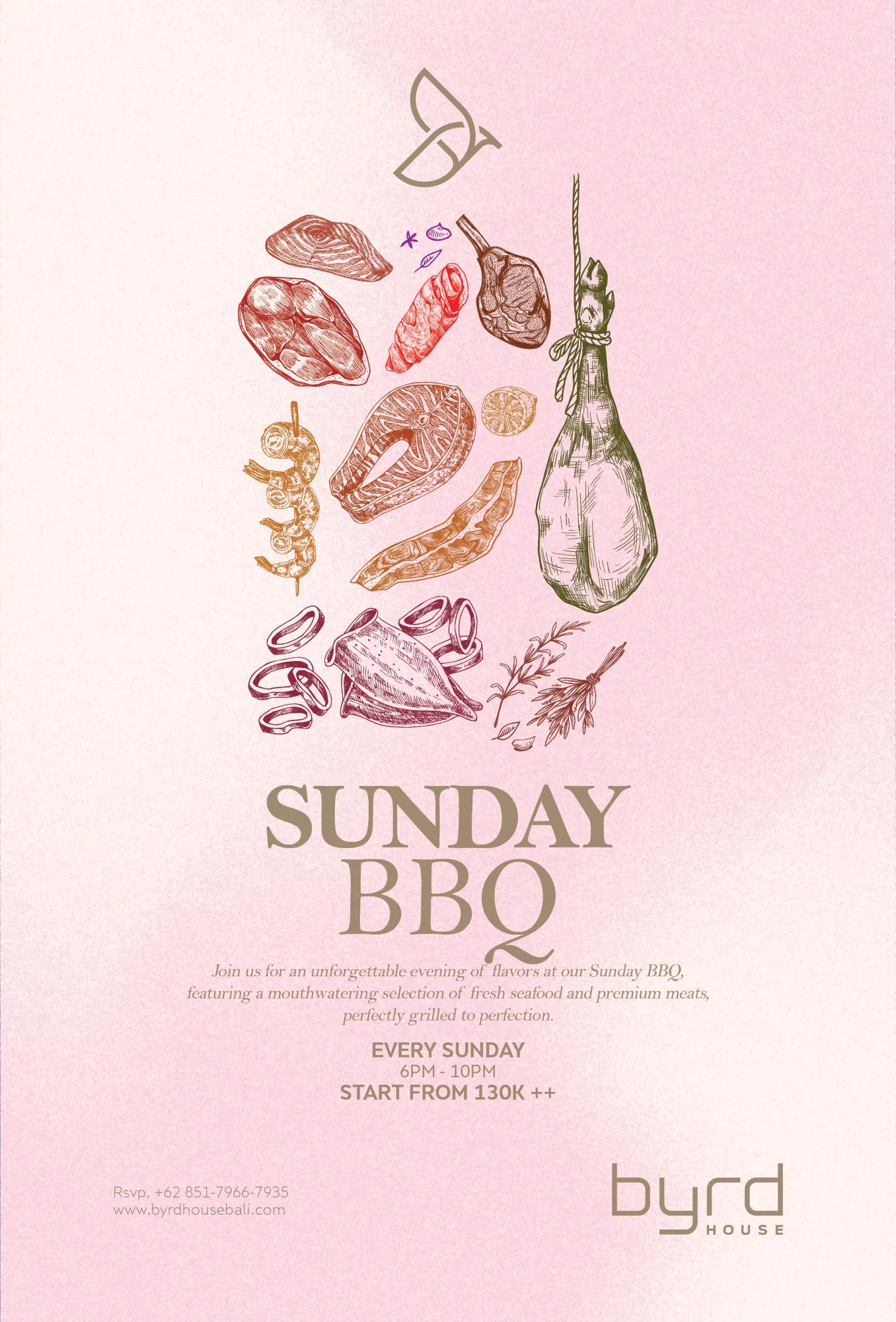 Sunday BBQ - Special Offers Byrd House