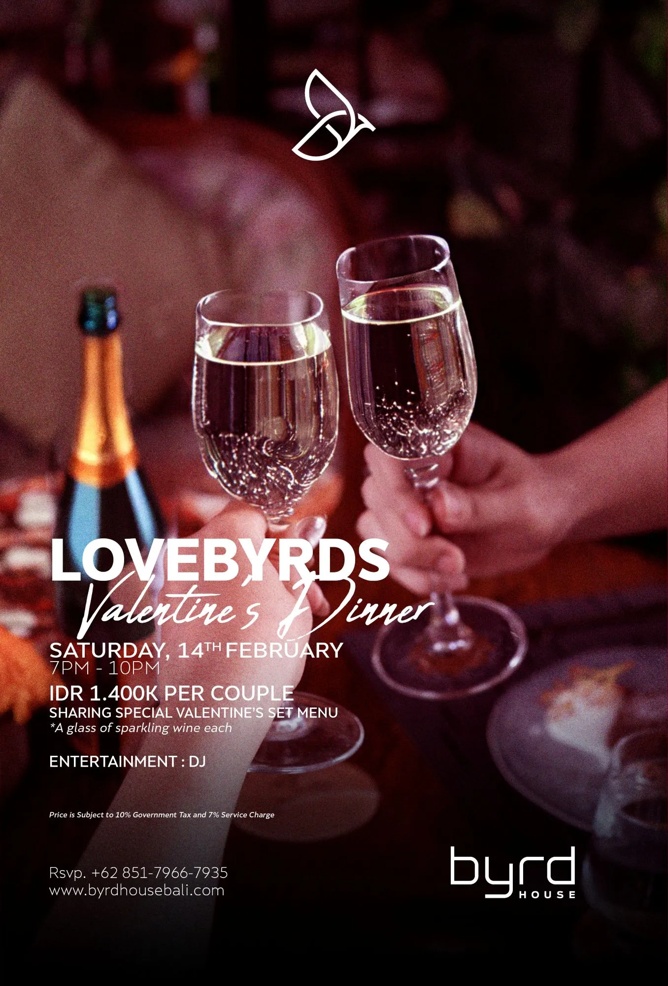 VALENTINE'S DINNER - Special Offers Byrd House